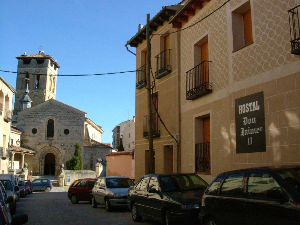 Hostal Don Jaime II Segovia Eksteriør bilde